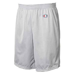 Champion Polyester Mesh Short - Dark/All Gray, Athletic