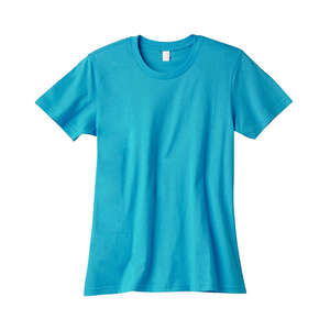 Anvil Women's Short-Sleeve Semi-Contoured T-Shirt - Dark/Colors Blue, Caribbean