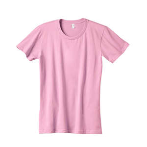 Anvil Women's Short-Sleeve Semi-Contoured T-Shirt - Dark/Colors Pink, Charity