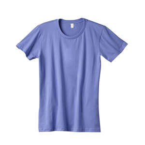 Anvil Women's Short-Sleeve Semi-Contoured T-Shirt - Dark/Colors Violet