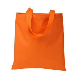 Liberty Bags Small Convention Tote - Dark/All Orange