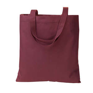 Liberty Bags Small Convention Tote - Dark/All Maroon