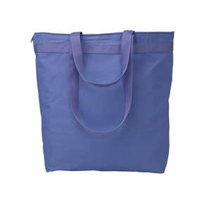 Liberty Bags Large Tote with Zipper Closure - Dark/All Lavender