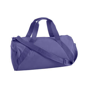 Liberty Bags Barrel Duffel Bag - Dark/All Purple