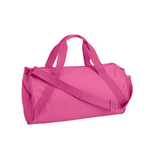 Liberty Bags Barrel Duffel Bag - Dark/All Pink, Hot