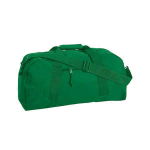 Liberty Bags Large Square Duffel - Dark/All Green, Kelly