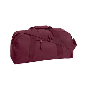 Liberty Bags Large Square Duffel - Dark/All Maroon