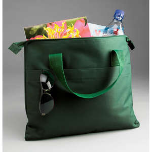 Custom Promotional Liberty Bags Large Banker Tote - Dark/All