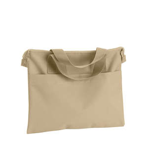 Liberty Bags Large Banker Tote - Dark/All Tan, Light