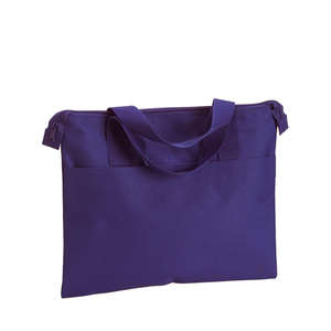 Liberty Bags Large Banker Tote - Dark/All Purple