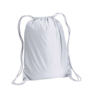 Liberty Bags Drawstring Backpack - Dark/All White