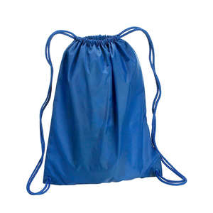 Liberty Bags Large Drawstring Backpack - Dark/All Blue, Royal