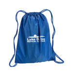 Business Backpacks - Liberty Bags Large Drawstring Backpack - Dark/All