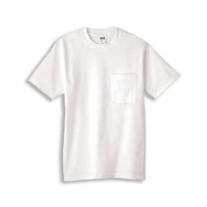 Custom Promotional Anvil 6.1 oz. Cotton Pocket T-Shirt - White/Neutral