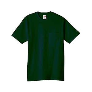 Anvil 6.1 oz. Cotton Pocket T-Shirt - Dark/Colors Ivy