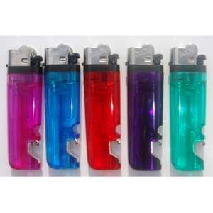 Lighter with Bottle Opener - Assorted Colors 