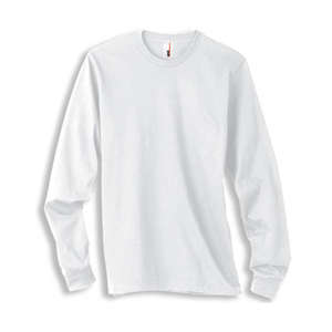 Anvil 4.5 oz. Long-Sleeve Fashion Fit T-Shirt - White/Neutral White