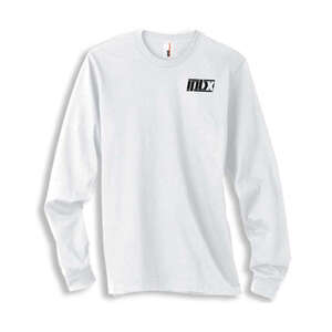 Custom Promotional Anvil 4.5 oz. Long-Sleeve Fashion Fit T-Shirt - White/Neutral