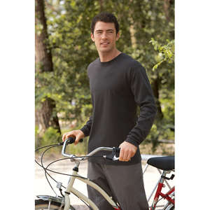 Anvil 4.5 oz. Long-Sleeve Fashion Fit T-Shirt - Dark/Colors 