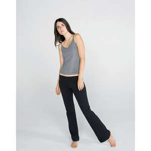 Bella Women's Cotton/Spandex Shelf Bra Tank - Dark/All