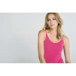 Personalized Apparel - Bella Women's Cotton/Spandex Shelf Bra Tank - Dark/All