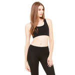 Logo Performance T-Shirts - Bella Women's Nylon/Spandex Sports Bra - Dark/All
