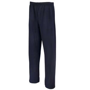 Jerzees 8 oz. NuBlend Open-Bottom Sweatpants - Dark/Colors Blue, True Navy