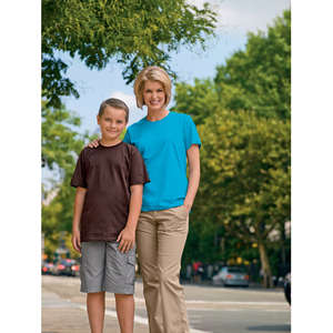 Anvil Youth Fashion Fit T-Shirt - Dark/Colors