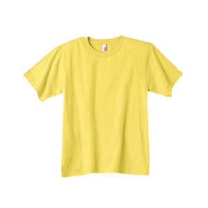 Anvil Youth Fashion Fit T-Shirt - Dark/Colors Lemon, Zest