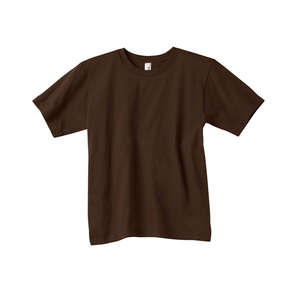 Anvil Youth Fashion Fit T-Shirt - Dark/Colors Chocolate