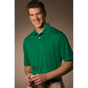 adidas Golf Men's ClimaLite Tech Jersey Polo - Dark/All 