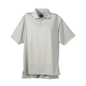 adidas Golf Men's ClimaLite Tech Jersey Polo - Dark/All Tofu