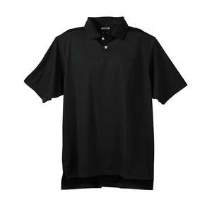adidas Golf Men's ClimaLite Tech Jersey Polo - Dark/All Black