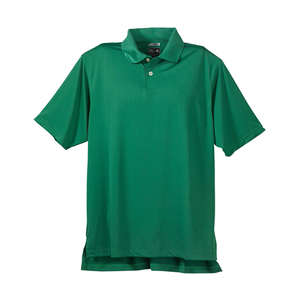 adidas Golf Men's ClimaLite Tech Jersey Polo - Dark/All Green
