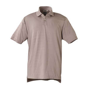 adidas Golf Men's ClimaCool Mesh Solid Textured Polo - Dark/All Stem