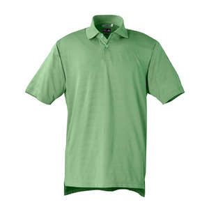 adidas Golf Men's ClimaCool Mesh Solid Textured Polo - Dark/All Midori
