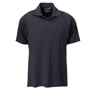 adidas Golf Men's ClimaCool Motion Mesh Polo - Dark/All Gray, Asphalt