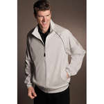 Business Apparel - adidas Golf Men's ClimaProof 3-Stripes Full-Zip Jacket - Dark/All