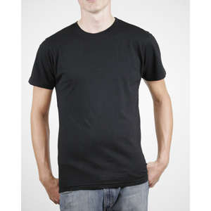 Alternative Men's Basic Crew - Dark/Colors Black
