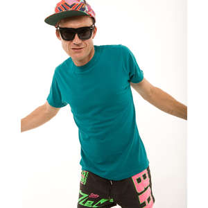 Alternative Men's Basic Crew - Dark/Colors Green, Emerald