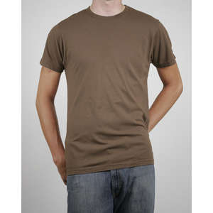 Alternative Men's Basic Crew - Dark/Colors Chocolate