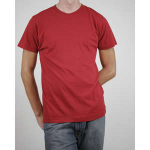 Alternative Men's Basic Crew - Dark/Colors Red, Dark