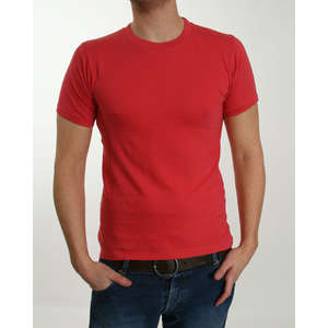 Alternative Men's Backstage T-Shirt - Dark/All Red, Vintage