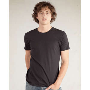 Alternative Men's Tear-Away Label T-Shirt - Dark/Colors Black
