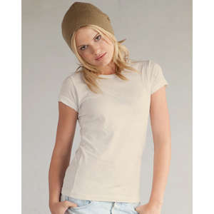 Alternative Women's Tear-Away Label T-Shirt - Dark/Colors Ivory