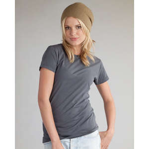 Alternative Women's Tear-Away Label T-Shirt - Dark/Colors Gray, Asphalt