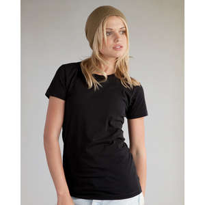 Alternative Women's Tear-Away Label T-Shirt - Dark/Colors Black