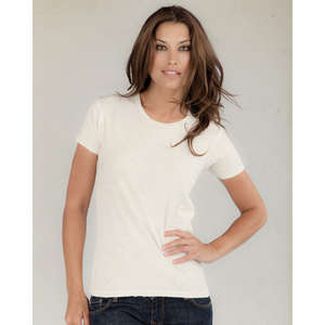 Alternative Women's Destroyed T-Shirt - Dark/All White, Vintage