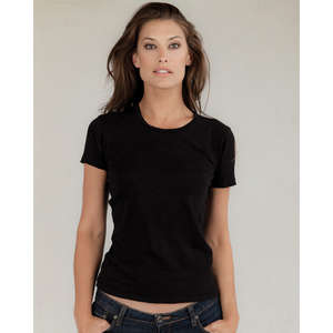 Alternative Women's Destroyed T-Shirt - Dark/All Black