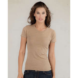 Alternative Women's Destroyed T-Shirt - Dark/All Clay, Georgia Heather